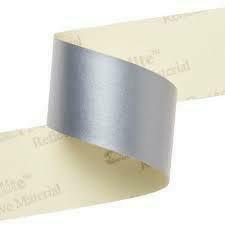 3M Silver Reflective Sew on tape - 1M