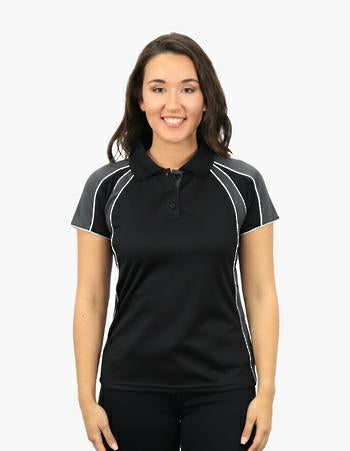 Be Seen THE CHAMELEON Ladies Micromesh Polo