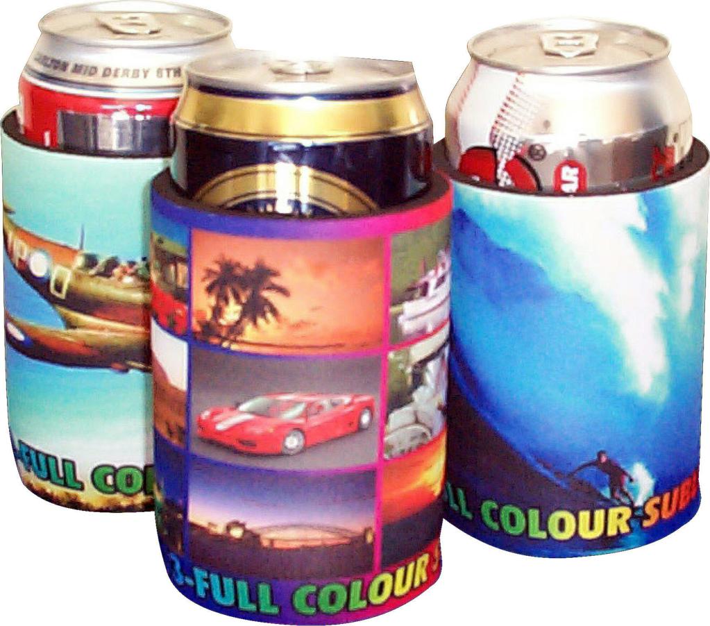 Sublimated CDI-N03 Stubby Holders - 250 QTY - Thread and Ink Workwear