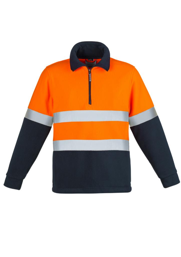 ZT461 Unisex Hi Vis Fleece Pullover - Hoop Taped