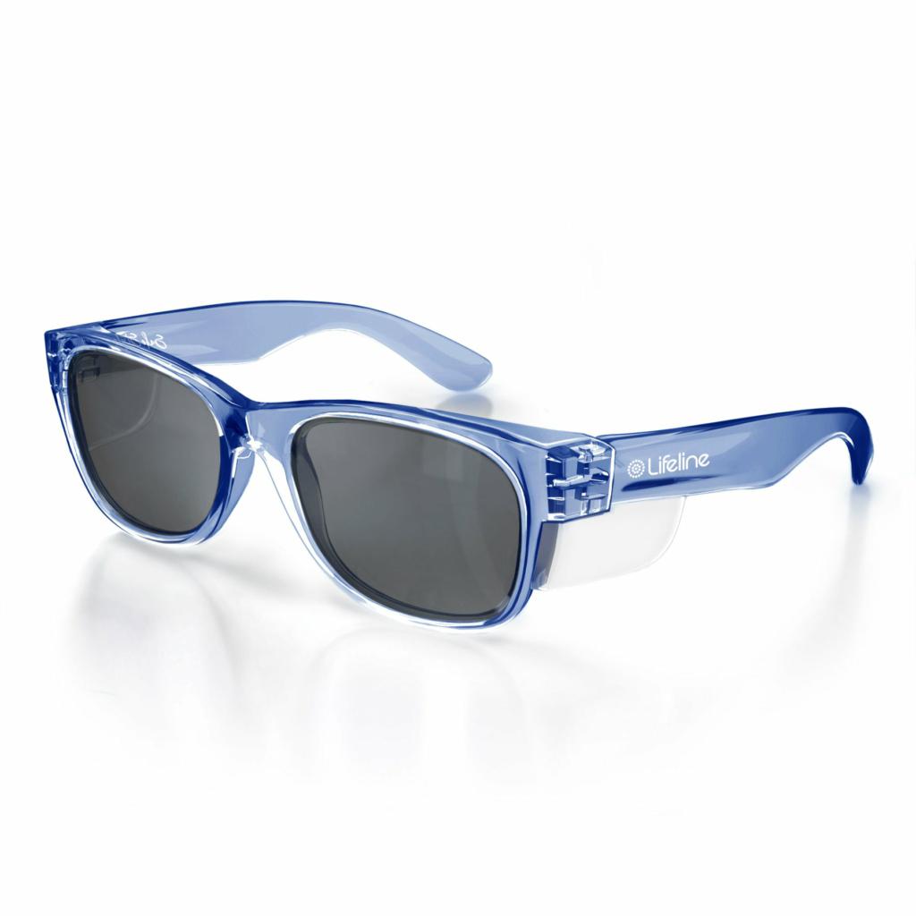 Safetsyle CBLT100 Classic Blue Frame Tinted Lens - Thread and Ink Workwear