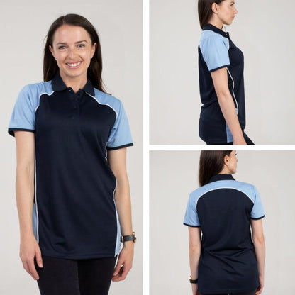 Be Seen BSP2050L Ladies Cooldry Pique Knit Polo
