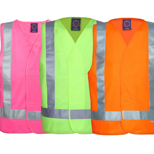 Ritemate RM4245T Hi-Vis Vest With Reflective Tape