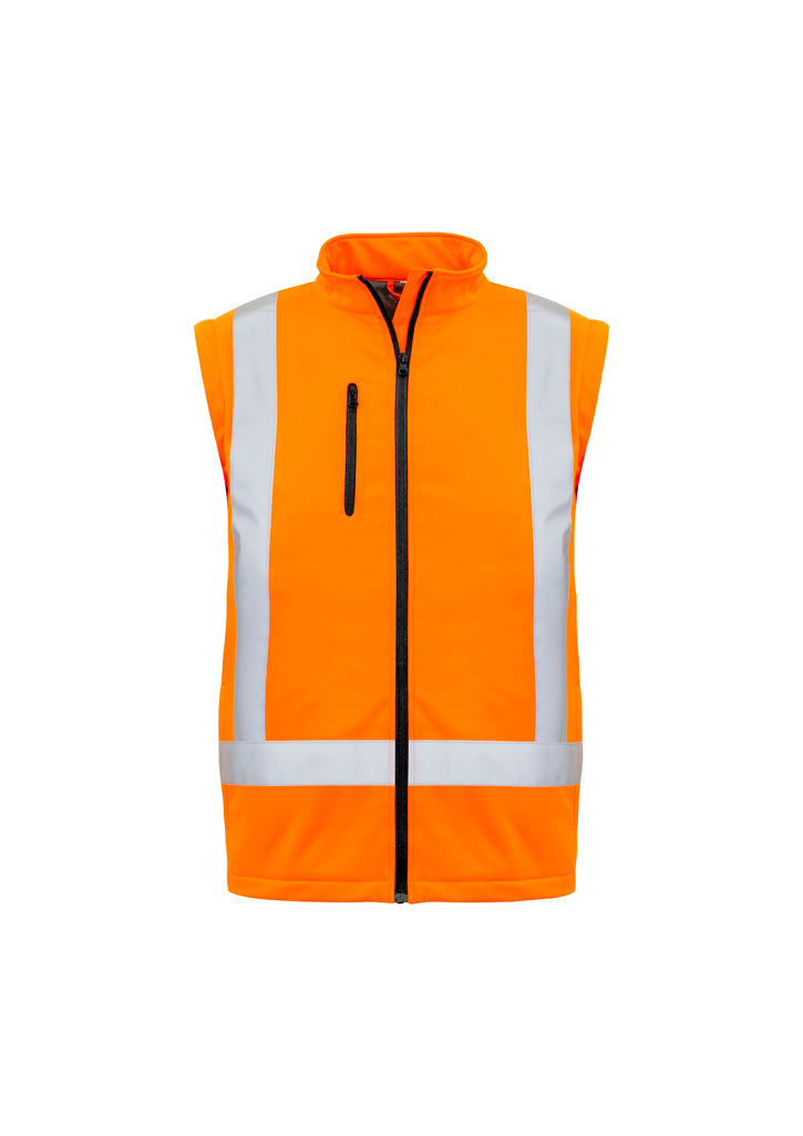 Syzmik ZJ680 Hi-Vis 2in1 X Back Soft Shell Jacket