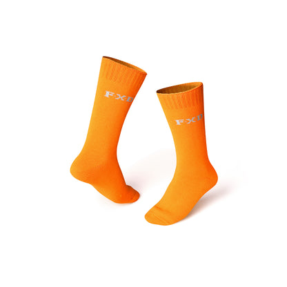 FXD Socks SK5 Crew Bamboo Work Socks Black 2pkt