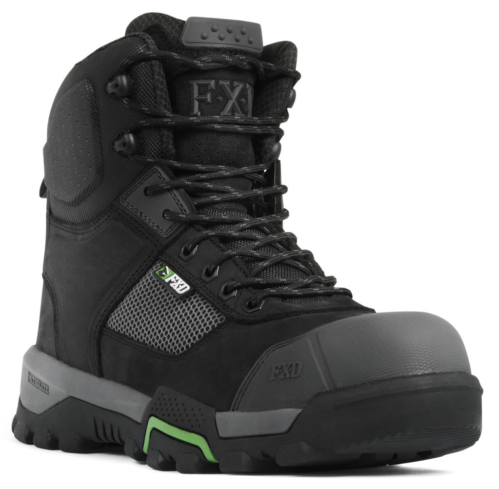 FXD Boots WB-1 6.0 Hi-Cut Work Boots Zip Side - Thread and Ink Workwear