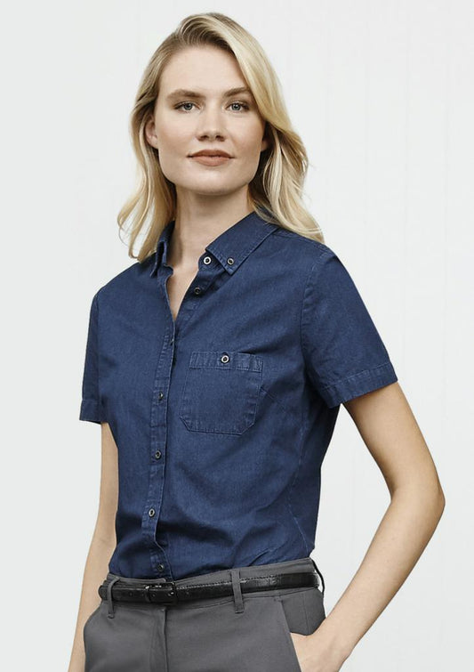 Biz Collection S017LS Ladies Indie S/S Shirt - Thread and Ink Workwear