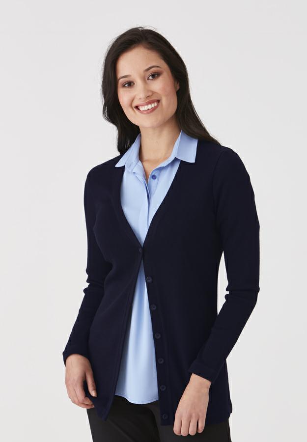 City Collection 2225 Ladies City Overknit L/S - Thread and Ink Workwear