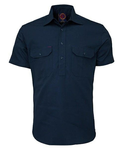 Ritemate Closed Front RM100CFS Short Sleeve Shirt - Thread and Ink Workwear