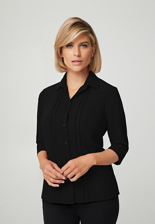 City Collection 2215 Sophia 3⁄4 Sleeve - Thread and Ink Workwear