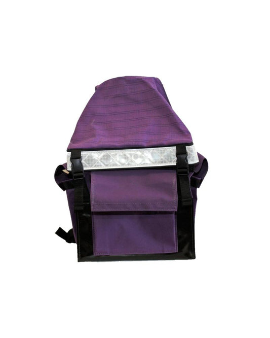 Canvas Mining High Top Reflective Crib Bag Purple - Thread and Ink Workwear