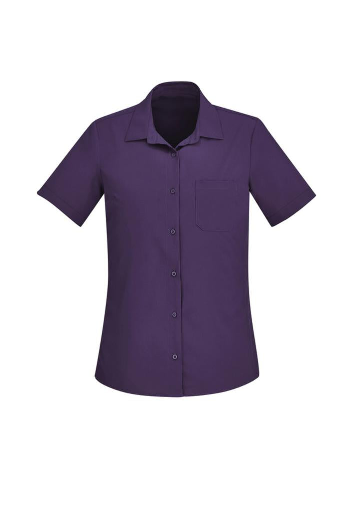 Biz Care CS947LS Florence Womens S/S Shirt - Thread and Ink Workwear