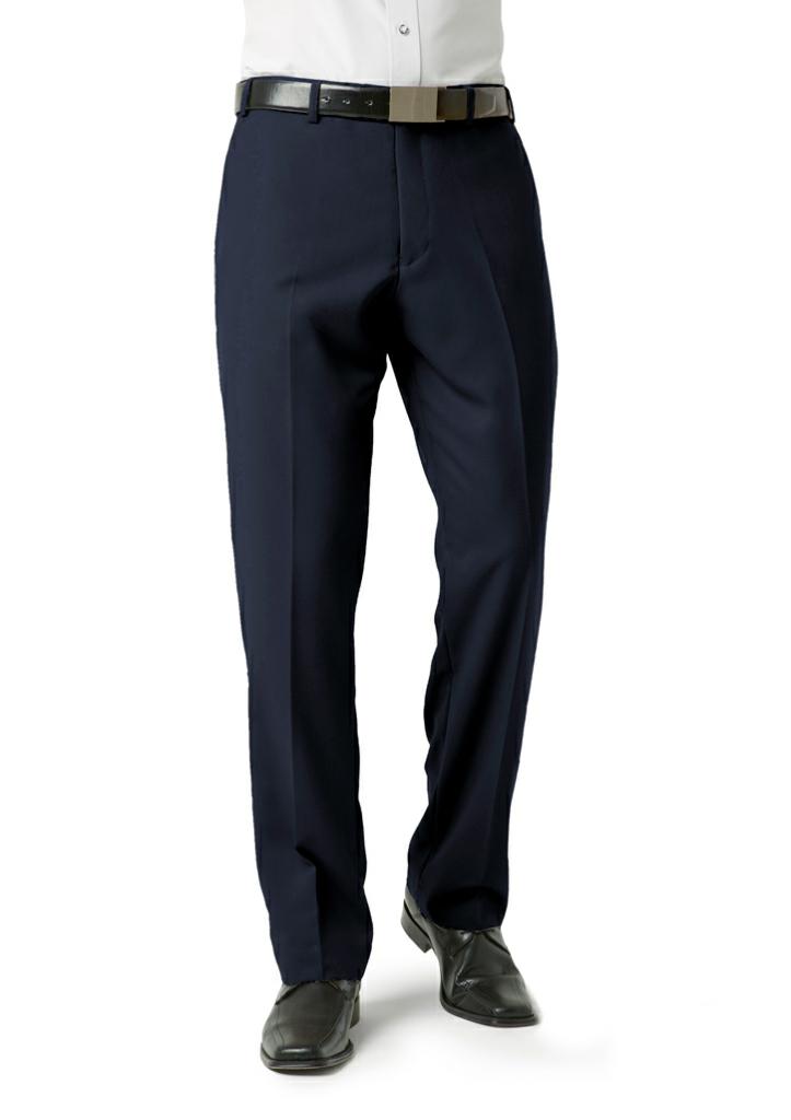 Biz Collection BS29210 Mens Classic Flat Pant - Thread and Ink Workwear