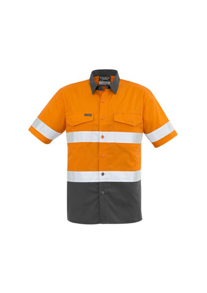 Syzmik ZW835 Mens Cooling Taped S/S Shirt - Thread and Ink Workwear