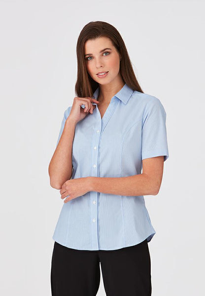 City Collection 2267 City Stretch Pinfeather SS - Thread and Ink Workwear