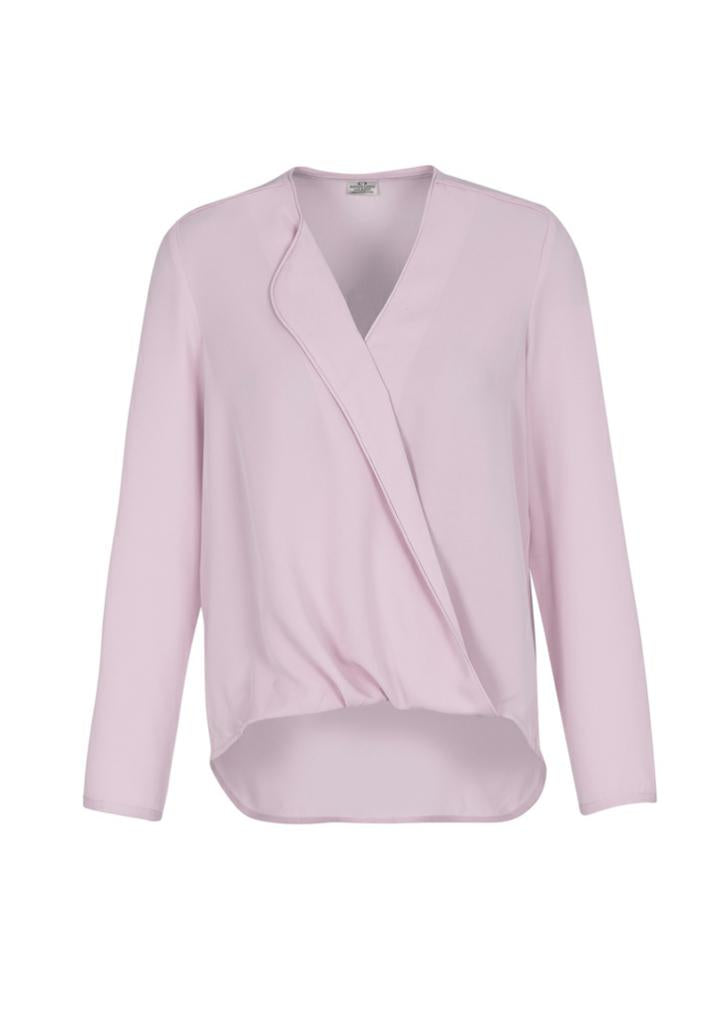 Biz Collection S014LL Ladies Lily Hi-Lo Blouse - Thread and Ink Workwear