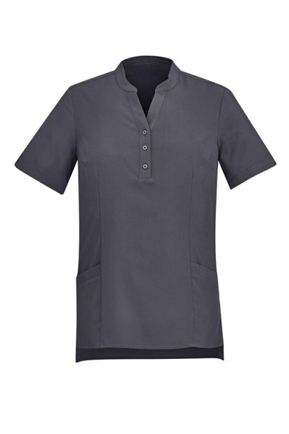 Biz Care CS949LS Florence Womens S/S Tunic - Thread and Ink Workwear