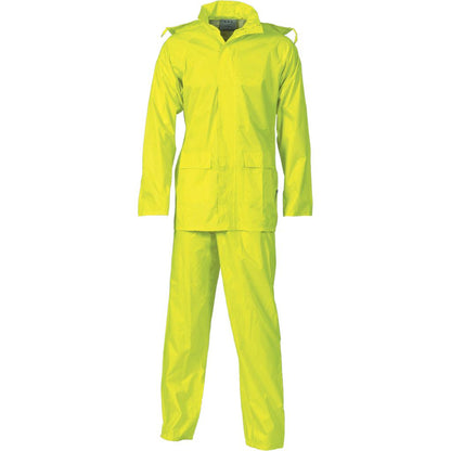 DNC 3708 170D Polyester/PVC Rain Set In Bag - Thread and Ink Workwear