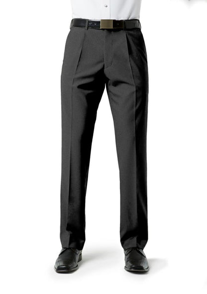Biz Collection BS29110 Mens Pleat Front Pant - Thread and Ink Workwear