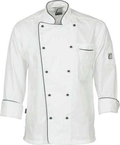 DNC 1112 Classic Chef Jacket L/S - Thread and Ink Workwear
