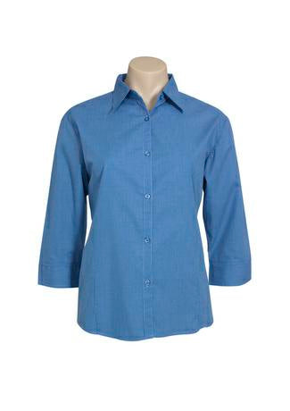 Biz Collection LB8200 Ladies Check ¾ Shirt - Thread and Ink Workwear