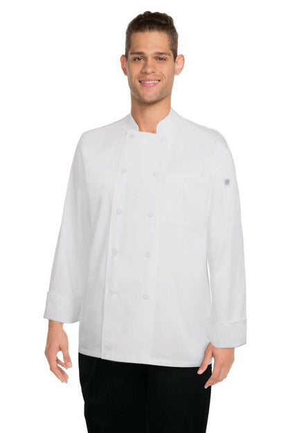 Chef Works Calgary Cool Vent Mens L/S Chef Jacket - Thread and Ink Workwear