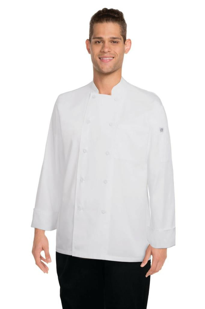 Chef Works Calgary Cool Vent Mens L/S Chef Jacket - Thread and Ink Workwear