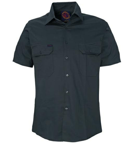 Ritemate RM1000S Open Front Short Sleeve Shirt - Thread and Ink Workwear