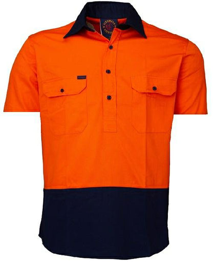 RiteMate RM105CFS Two Tone Short Sleeve - Thread and Ink Workwear