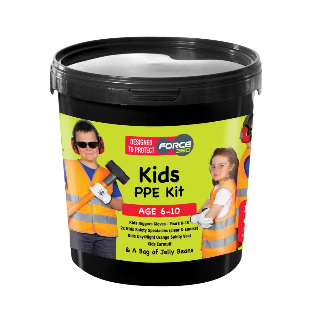Private Brands KWORX001 Kids PPE Kit Age 6-10