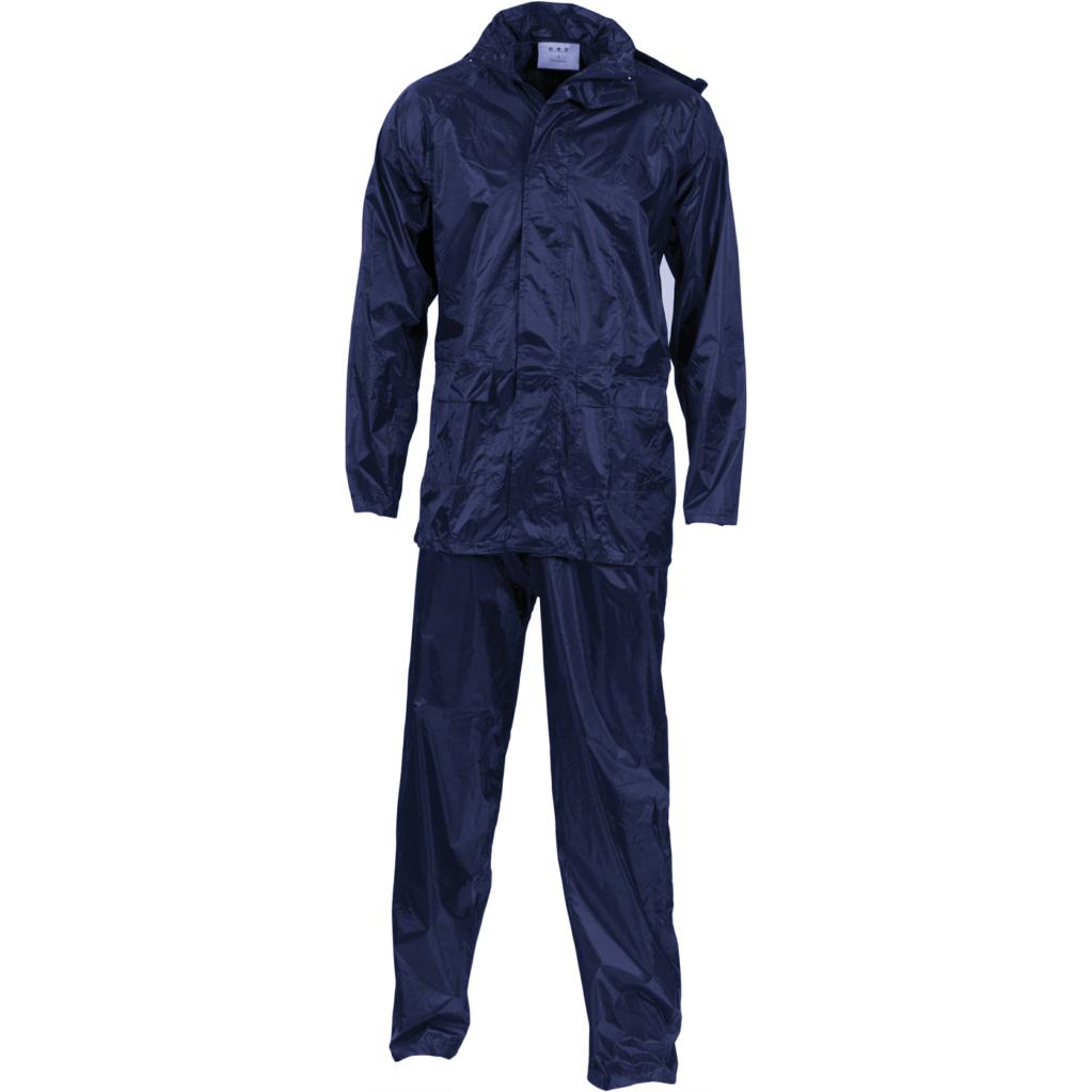 DNC 3708 170D Polyester/PVC Rain Set In Bag - Thread and Ink Workwear