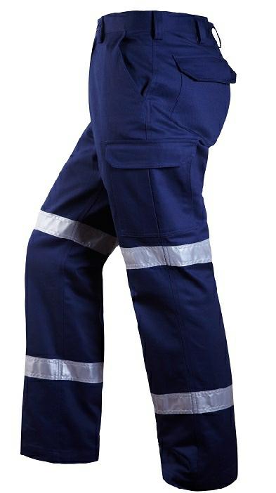 Ritemate RM1004R Cargo Pants with Reflective Tape - Thread and Ink Workwear