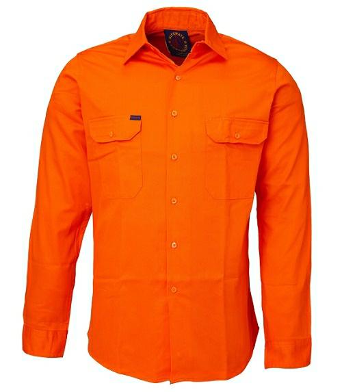 Ritemate Vented Open Front  Shirt RM108V3 - Thread and Ink Workwear