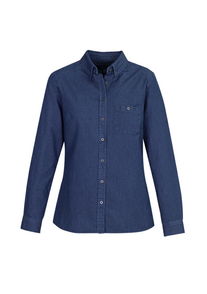 Biz Collection S017LL Ladies Indie L/S Shirt - Thread and Ink Workwear