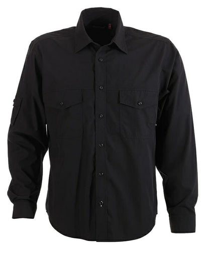 Identitee W05 Mens Harley Long Sleeve Shirt - Thread and Ink Workwear
