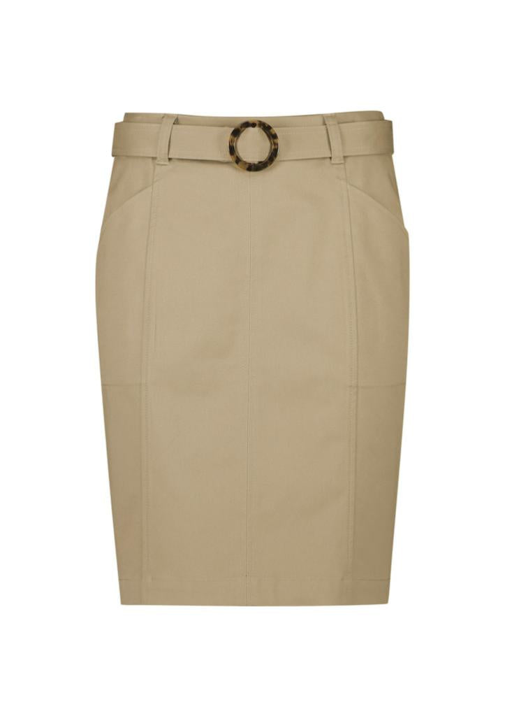 Biz Corp RGS264L Traveller Womens Chino Skirt