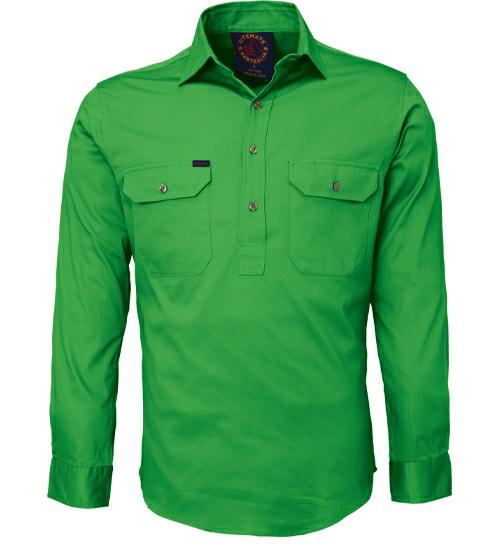 Ritemate Closed Front RM100CF Long Sleeve Shirt - Thread and Ink Workwear