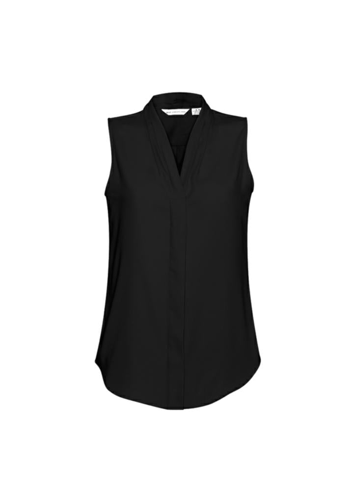 Biz Collection S627LN Madison Sleeveless Blouse - Thread and Ink Workwear