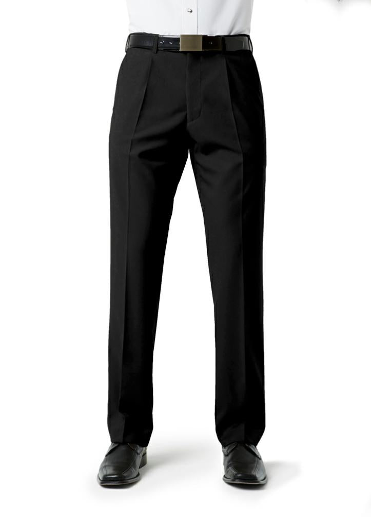 Biz Collection BS29110 Mens Pleat Front Pant - Thread and Ink Workwear