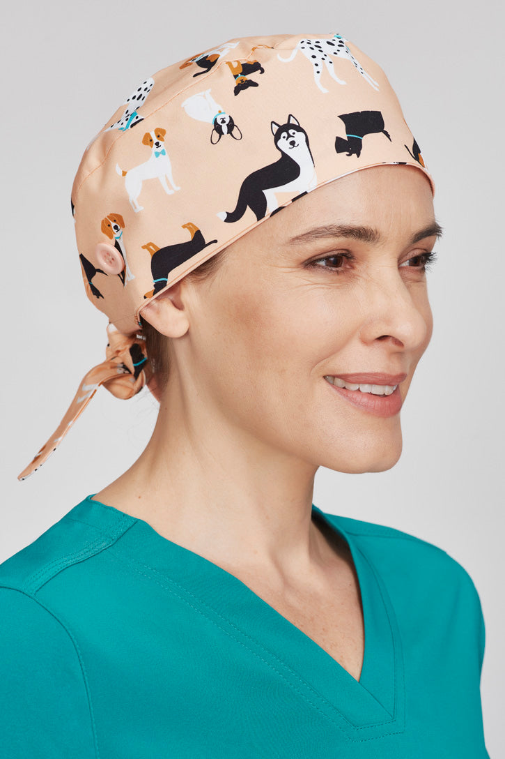 Biz Care CSC245U Unisex Printed Scrub Cap - Thread and Ink Workwear