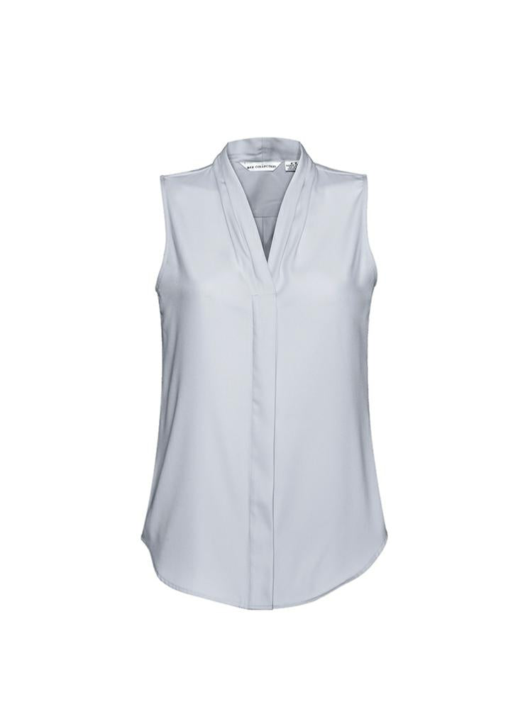 Biz Collection S627LN Madison Sleeveless Blouse - Thread and Ink Workwear