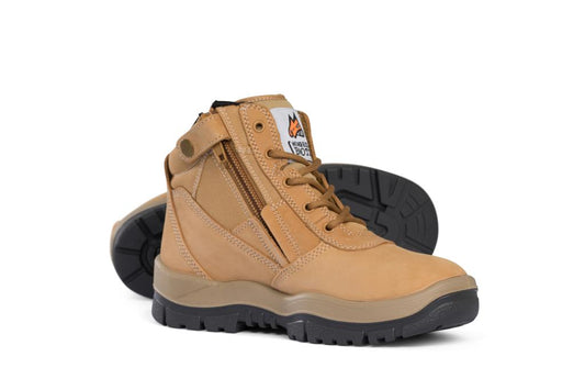 Mongrel Boots 961050 Wheat Zip Sided Non-Safety - Thread and Ink Workwear