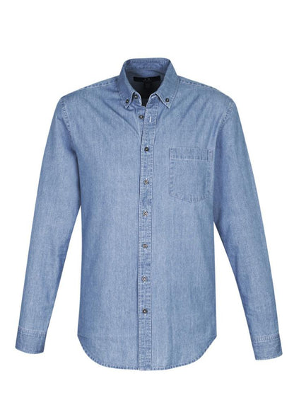 Biz Collection S017ML Indie Mens L/S Shirt - Thread and Ink Workwear