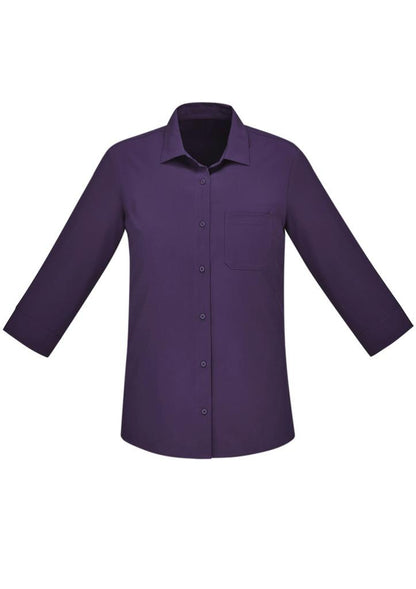 Biz Care CS951LT Florence Womens 3/4 Sleeve Shirt - Thread and Ink Workwear