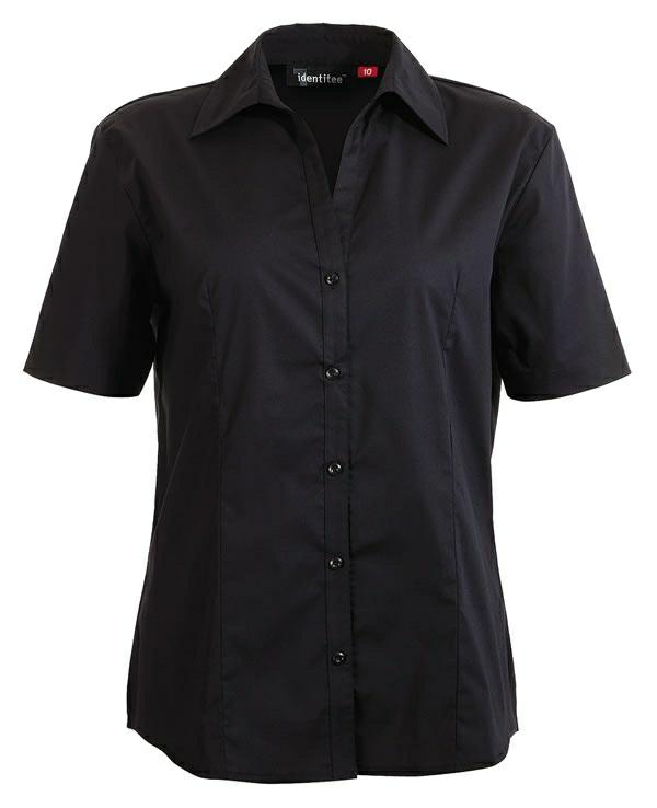 Identitee W04 Rodeo Ladies Short Sleeve Shirt - Thread and Ink Workwear