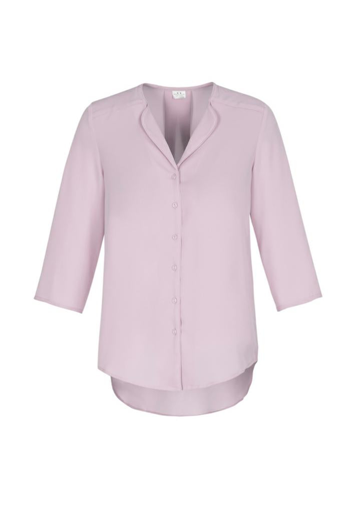Biz Collection S015LT Ladies Lily Longline Blouse - Thread and Ink Workwear