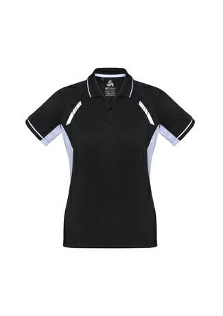 Biz Collection P700LS Renegade Ladies Polo - Black - Thread and Ink Workwear