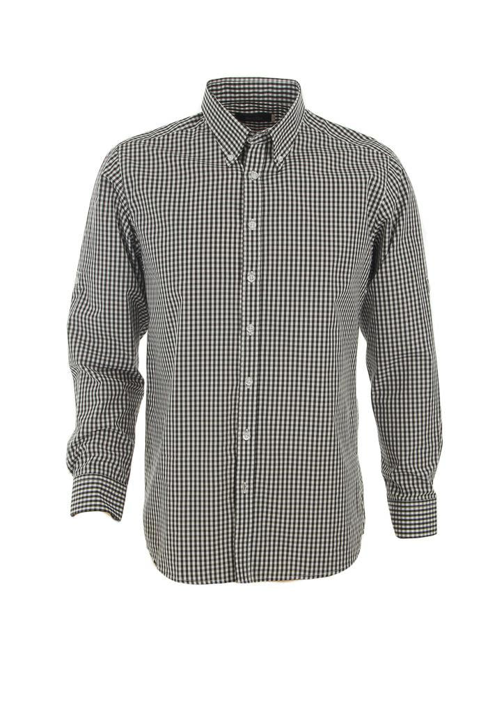 Identitee W44 Miller Mens Long Sleeve Check - Thread and Ink Workwear