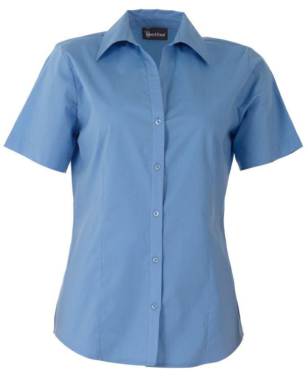 Identitee W04 Rodeo Ladies Short Sleeve Shirt - Thread and Ink Workwear