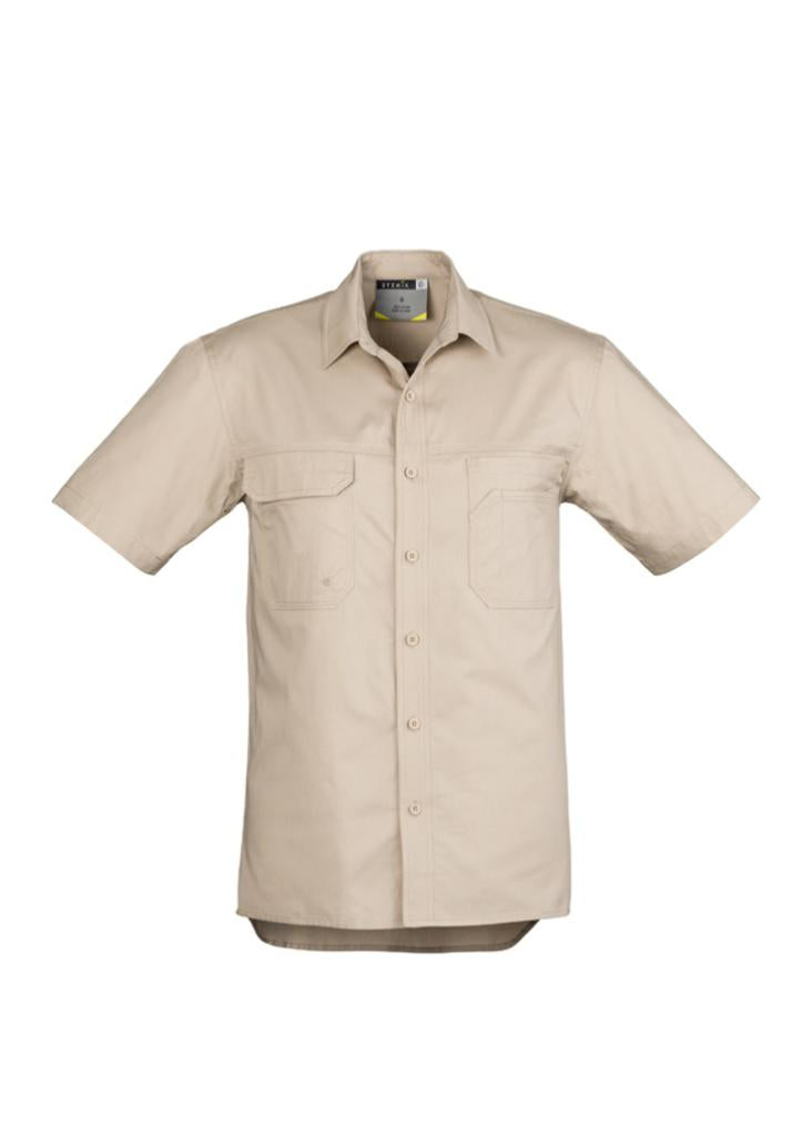 Syzmik ZW120 Mens Lightweight Tradie S/S Shirt - Thread and Ink Workwear